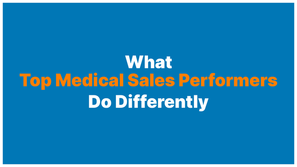 What President's Club Winners Actually Do Differently: A Real Look at Elite Medical Sales Performance