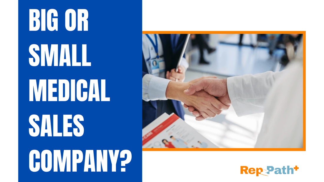 Big Or Small Medical Sales Company