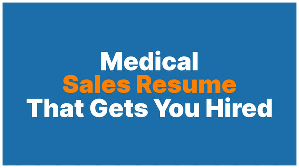 Your Resume, LinkedIn, and Brag Book: The Medical Sales Application Materials That Actually Get You Hired