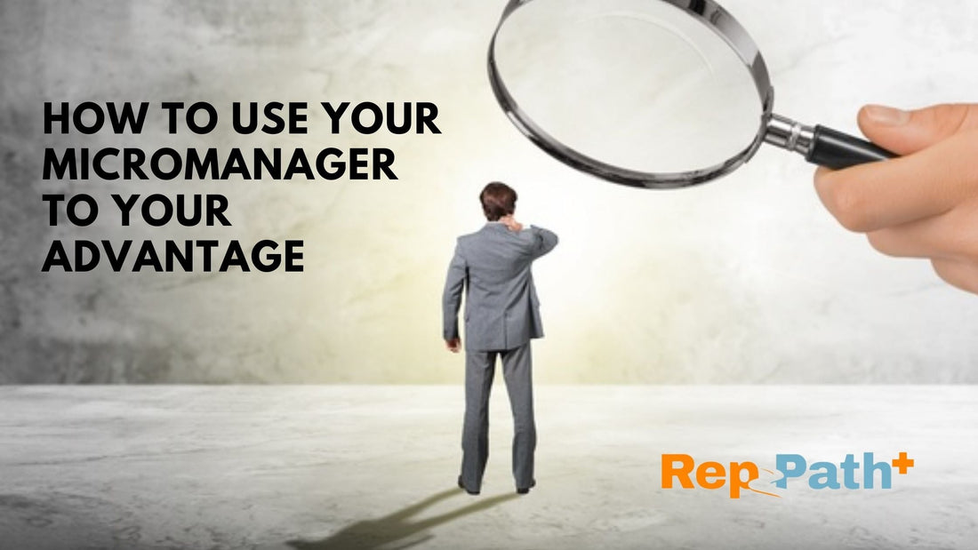 Medical sales representative dealing with a micromanaging boss during a ride-along, turning pressure and constant oversight into a strategy for improved performance and career growth.